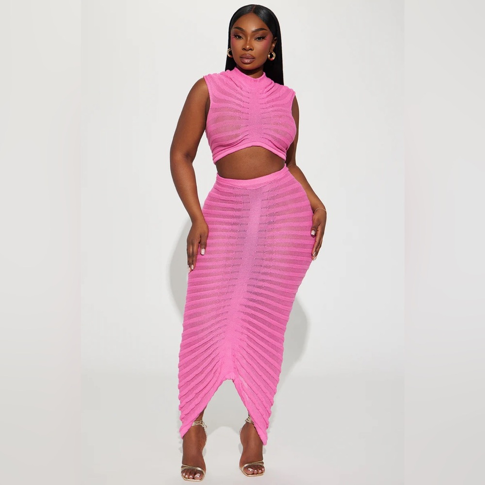 Key West skirt set  from fashion nova Worn Once. size medium